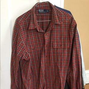 Cotton button down xl